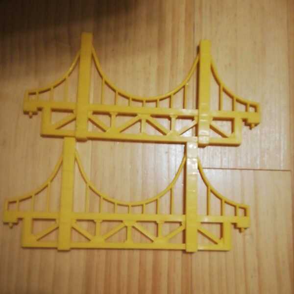 送料込　情景 吊り橋(黄色) 　d19