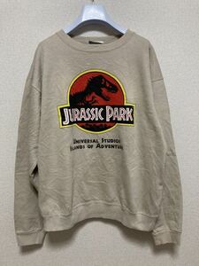 90's USAヴィンテージ JURASSIC PARK ジュラシックパーク スウェット トレーナー UNIVERSAL STUDIO ユニバーサルUSA製 90年代