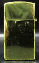 ZIPPO SOLID BRASS ジッポー ソリッドブラス スリム ZIPPOロゴ 1992年製 ライター _画像4