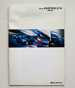カタログ　New IMPREZA WRX 2003年 　スバル 　ニュー インプレッサ　WRX　　