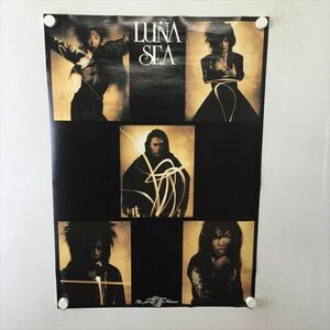 A60527 ◆LUNA SEA B2サイズ ポスター 送料350円 ★5点以上同梱で送料無料★