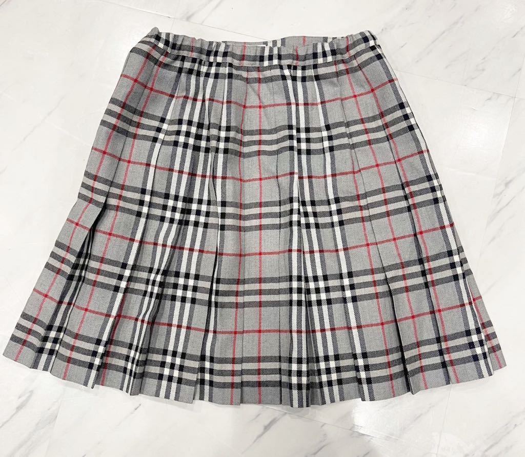 Burberry バーバリー スカート 正規品 160A Sサイズ 相当 美品 膝丈