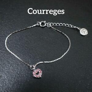 [ anonymity delivery ] Courreges bracele silver pink 