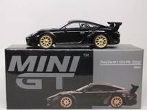 MINI GT★ポルシェ 911 GT2 RS ヴァイザッハ パッケージ ブラック MGT00401-R Porsche Weissach Black 1/64_画像3