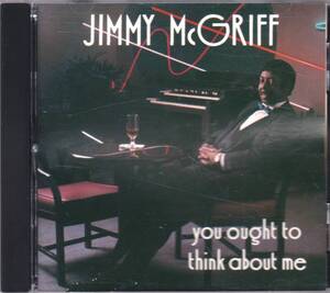 ☆JIMMY McGRIFF(ジミー・マクグリフ)/You Ought To Think About Me◆90年録音のバーナード・パーディーも参加した超大名盤◇廃盤＆レア★