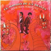 ☆RICHIE RAY＆BOBBY CRUZ/El Sonido De La Bestia◆激レアな80年発売USオリジナル盤LP(JMVS-88・VAYA RECORDS・STERLING刻印)シュリンク付_画像1