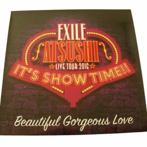 ★EXILE / エグザイル★EXILE ATSUSHI IT'S SHOW TIME!!: CD★コード番号4988064860913★タレントグッズ★M692