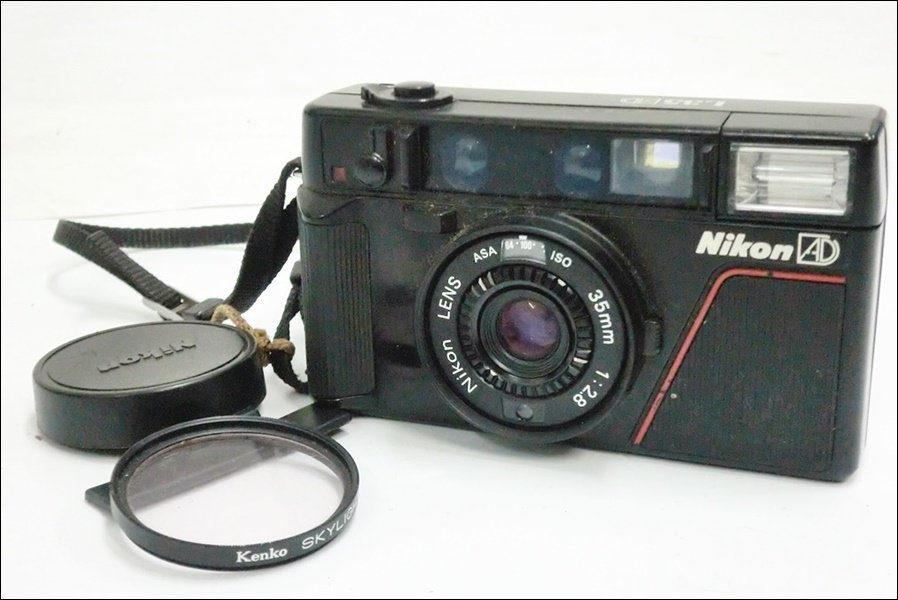 ▲ NIKON ニコン L35 AD コンパクト フィルムカメラ レンズ 35mm 1:2.8