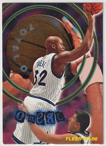 95-96 Fleer TOTAL O 【SHAQUILLE O'NEAL】