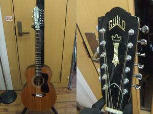 U1619 ■ Guild F112NT 12 -й 12 -й народная гитара Используется ■