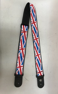 U45385 Dadario Guitar Strap UK Pattern Используется ★ Стоимость доставки 370 иен ★