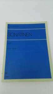 u37017　ゼンオン　ソナチネ アルバム ①　楽譜　中古