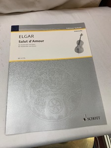 u43444 Scott Edition Schott ELGR SaLut d'Amour used 
