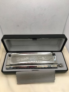 u48730 SWAN (s one )CHROMATIC Harmonica 1248. 'C' used * postage nationwide equal 520 jpy *