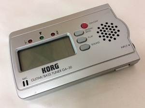 u35658 * KORG GA-30 тюнер Korg б/у Sapporo TUNER