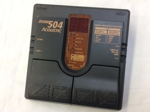 u36176 * ZOOM 504 ACOUSTIC эффектор zoom б/у Sapporo 