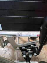 中古 現状 MIKI 車いす 品番 BAL-2 介助型 耐荷重100kg 介護用品 ミキ 折りたたみ バル 介護 介助 車椅子 ☆ 引取限定/岡山市南区_画像6