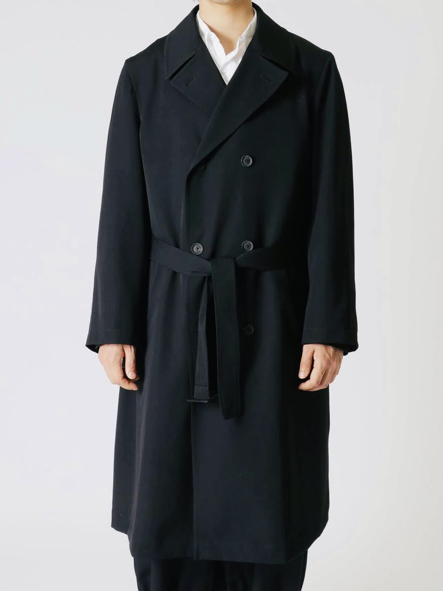 返品交換不可 Y´s for men ヨウジヤマモト ウールギャバジントレンチ