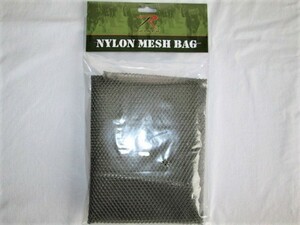 ★新品 ROTHCO ロスコ 2626 NYLON MESH BAG ナイロンメッシュバッグ 24×30インチ(約60.96cm×76.2cm) ランドリーバッグ 巾着 ミリタリー★