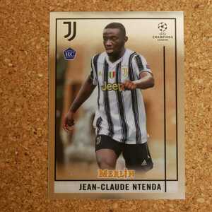 topps merlin Jean-Claude Ntenda トップスマーリン ジャンクロードンテンダ ユヴェントス rookie ルーキー RC サッカー soccer