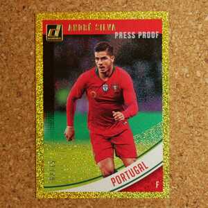 panini donruss soccer ANDRE SILVA 75シリ パニーニドンラスサッカー ポルトガル ライプツィヒ gold