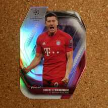 Topps finest Robert Lewandowski トップスファイネスト ロベルト・レヴァンドフスキ バイエルンミュンヘン refractor soccer_画像1