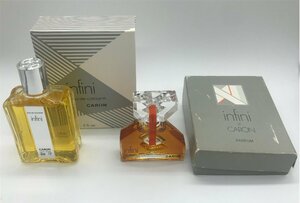 ■【YS-1】 香水 ■ キャロン CARON ■ アンフィニ パルファム 15ml オーデコロン 60ml ■ 2本セット 【同梱可能商品】K■