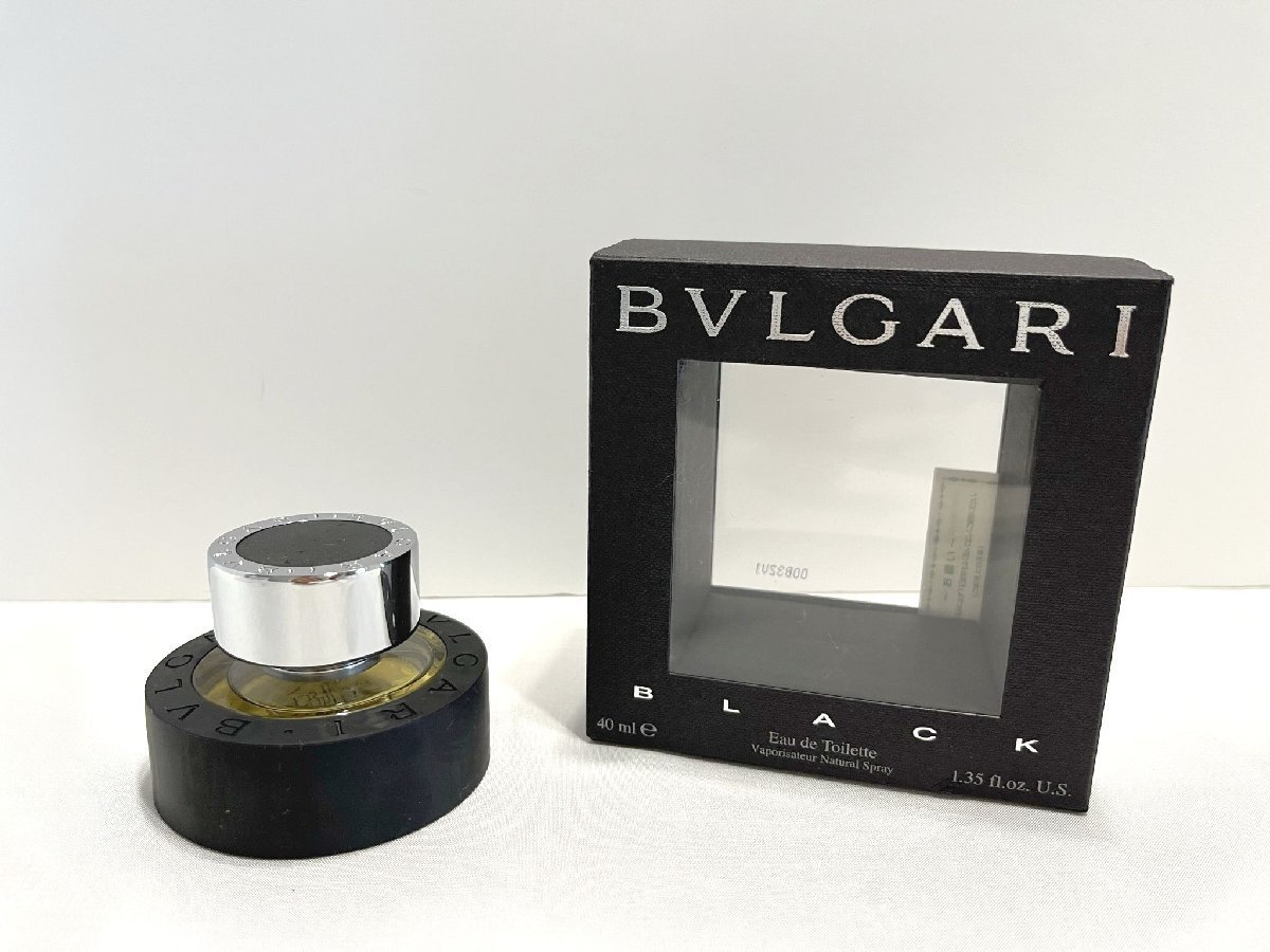 一番人気物 BVLGARI 最新作の ブルガリ ブラック 40ml www 2個セット