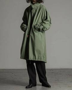 新品同様タグ付き 定価52000円marka MODS COAT 20SS OLIVE カーキ オリーブ KHK M20A-01CO01C モッズコート ミリタリー