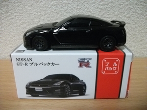 ◇日産　GT-R　プルバック　ミニカー　黒◇