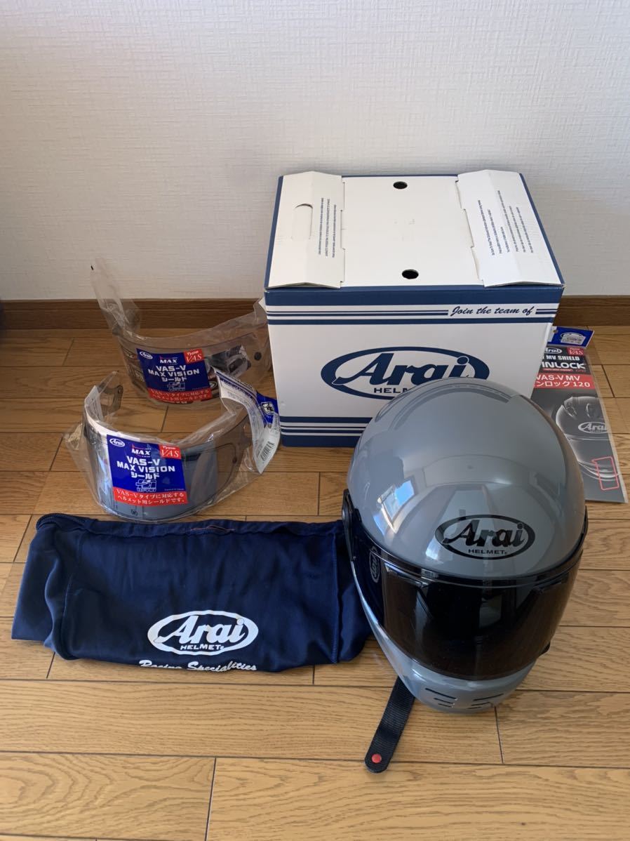 ☆アライ ARAI ラパイドネオ XL モダングレーオプション付☆