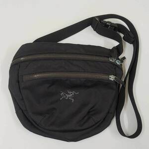 【中古】アークテリクス カバン サコッシュ ショルダーバッグ ボーチ ブラック 17172-103720 メンズ ARCTERYX