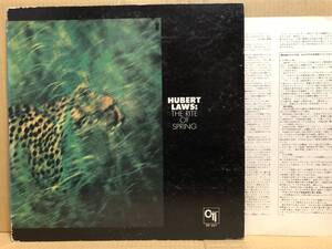 HUBERT LAWS / THE RITE OF SPRING LP 日本盤 CTI SR-3317