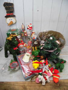 JUNK Junk Christmas decoration tree sun ta lease ornament various assortment . shop liquidation goods D12949