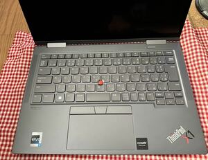 Lenovo ThinkPad X1 Yoga Gen 7 14型(Intel Core i7-1260P 16G/512G 有機EL LTE/5G搭載) 動作確認のみ