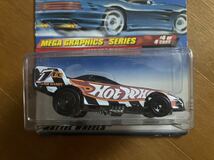 ホットウィール Hot Wheels Hot Wheels 1999 Mega Graphics Series Firebird Funny Car_画像2