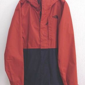 ノースフェイス THE NORTH FACEマウンテンパーカー ブラック×オレンジ