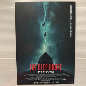 ザ・ディープ・ハウス THE DEEP HOUSE 劇場版 映画 チラシ フライヤー 18×25.8 Japanese version movie Flyer アレクサルドル バスティロ