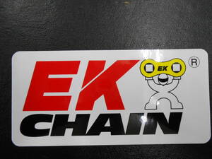 新品／EK　CHAIN　EKチェーン　ステッカー　クリックポスト可