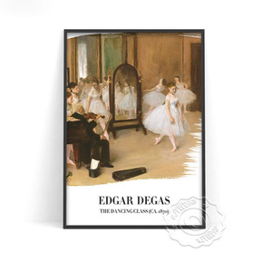 G2083 エドガー・ドガ Edgar Degas キャンバスアートポスター 50×70cm インテリア アート 雑貨 海外製 枠なし B