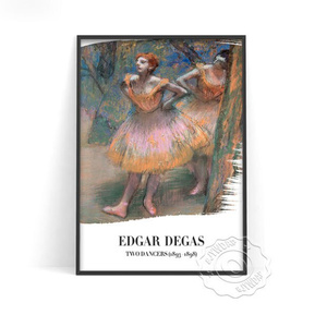 G2087 エドガー・ドガ Edgar Degas キャンバスアートポスター 50×70cm インテリア アート 雑貨 海外製 枠なし F