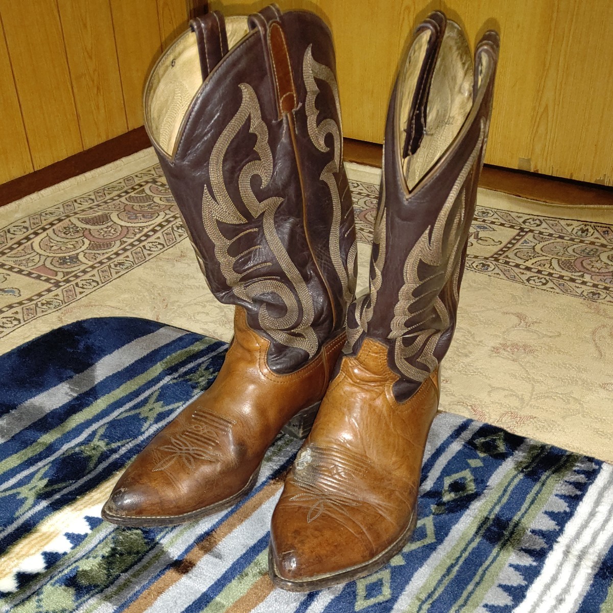ウエスタンブーツ Tony Lama ビンテージ メンズファッション ブーツ