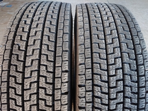 札幌 引き取り可 275/70R22.5 148/145J 2本 YOKOHAMA ZEN903ZW トラックタイヤ 大型 2020年製 KLT135TF