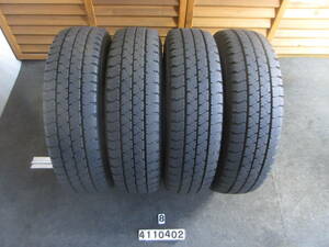 G589 ②★2020年製★夏★165R13 8PR LT GOODYEAR CARGO PRO 4本セット