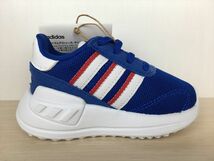 adidas（アディダス） LA TRAINER LITE EL I（LA トレーナーライト EL I） FW0588 スニーカー 靴 ベビーシューズ 13,0cm 新品 (1356)_画像2