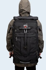 LHK2706 ★ рюкзак с рюкзаком для пансионного мешка Mt. Bucks Мужчины, дамы 50 л. Большая мощность.
