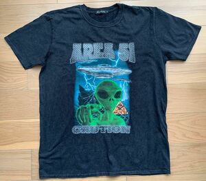 海外古着 AREA 51 UFO エイリアン Tシャツ