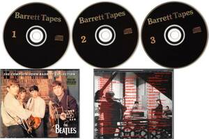 ゴールド 3CD【（Quarter Apple ）COMPLETE JOHN BARRETT (1999年製) 】Beatles ビートルズ
