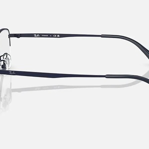 新品 レイバン RX8774D-1239-55 ② メガネ フレーム マットブルー RB8774D 正規品 専用ケース付き 伊達 老眼鏡 サングラスの画像3