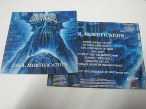 Krabathor - Cool Mortification ペーパーアートのみ CD欠品